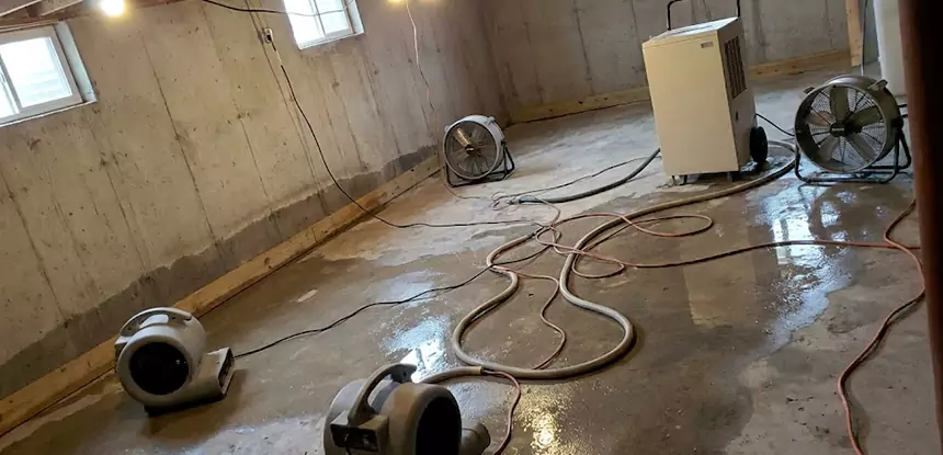 Large-Scale Water Damage Cleanup in Calhoun